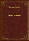 Letni wieczór - ebook