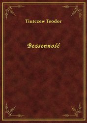 : Bezsenność - ebook