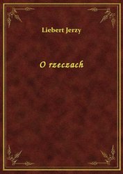 : O rzeczach - ebook