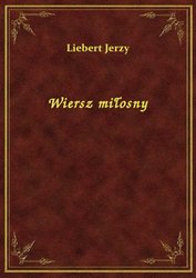 : Wiersz miłosny - ebook