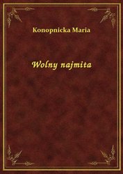 : Wolny najmita - ebook